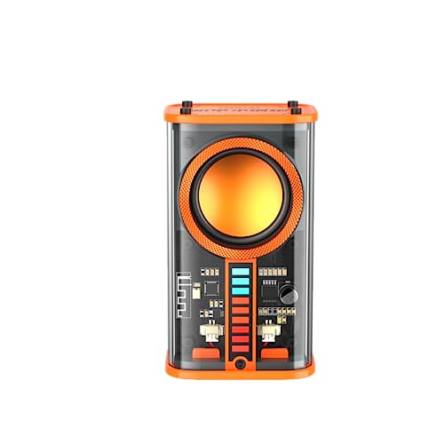 BSZHI Transparent Wireless Bluetooth Speaker Portable Mini Speaker with LED Colorful Lights Stereo Sound TWS Small Speakers for Office, Party Camping, Shower, Home, Travel - image 9