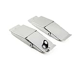 304 Stainless Steel Clasp Spring Hidden Industrial Hardware Concealed Chassis Toolbox Buckle Lock DK607-3 1Pcs(Unbuttoned)