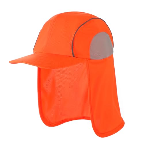 Gorro de Seguridad Reflectante UV con Ala Ancha Unisex