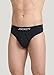 Jockey Men's Underwear FormFit Lightweight Seamfree Thong, Black, XL
