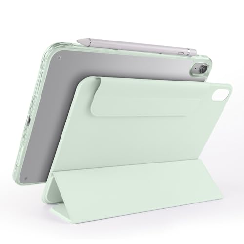 Coque iPad A16 11" magnétique avec portefeuille amovible pour le bureau et les voyages