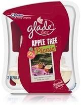 Glade PlugIns Scented Oil Refill Twin Pack, Apple Tree Picnic, 1.34 fl oz
