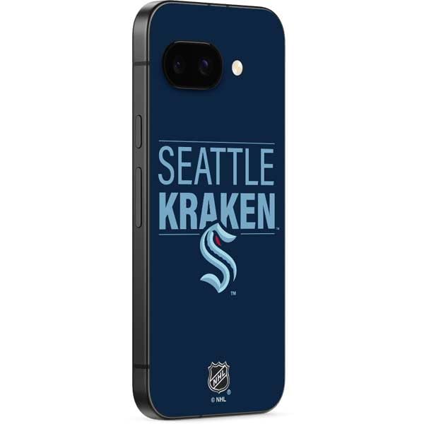 Skinit Decal Phone Skin Compatible with Google Pixel 9a - Officially Licensed NHL Seattle Kraken Lineup Design