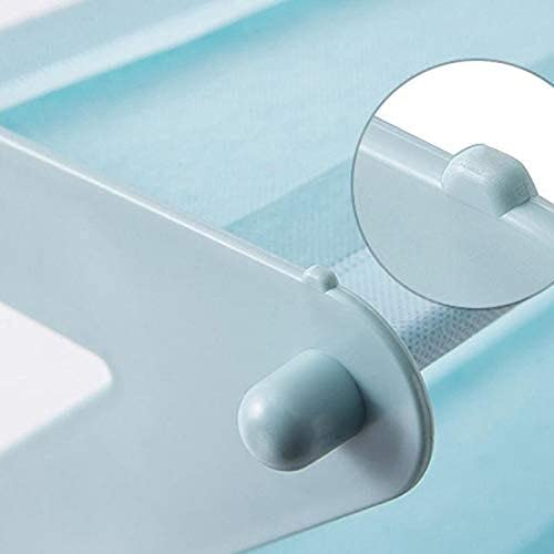 Rack de zapatos organizador multifuncional celeste con estantería modular desmontable 8