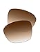 EZReplace Lenses Replacement for Prada VPR A51 55mm Sunglasses (Non Polarized Lenses) - Fits Prada VPR A51 55mm Frame (Brown Gradient)