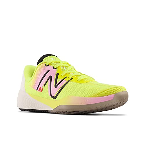 New Balance New Balance Women's FuelCell 996 V5 Hard Court Tennis Shoe, Cosmic Rose/White, 5 W