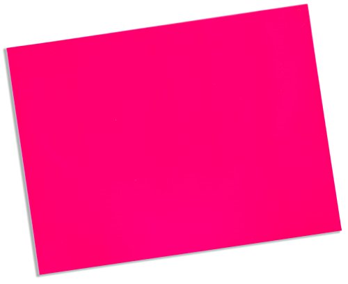 Rolyan Aquaplast-T Watercolors Thermoplastic Splinting Material, Solid, Professional Silky Smooth Finish, Moderate Memory, Highly Conformable, 1/8" x 18" x 24" , Single Sheet, Hot Pink