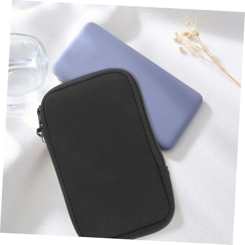 Protector portátil para teléfono de neopreno resistente con cierre de cremallera seguro HONMEET 3
