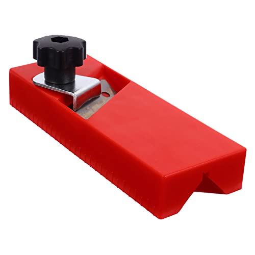 SHINEOFI Dispositivo Di Piallatura Per Lavorazione Del Piallatura Smussata Per Rifinitura Utensile Manuale Per Taglio Falegname Base Robusta Rettificata Di Precisione Per e Planarità Ottima