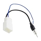 XIJIANG トヨタ車用ラジオアンテナケーブル ステレオ ラジオアンテナケーブル アンテナコード カーラジオアンテナアダプターケーブル トヨタ車用 信号増幅器 車載FM/AMラジオアンテナ変換コード