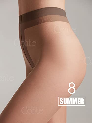 Conte Ultra Fine Sheer to Waist Pantyhose Summer 8 Denier4