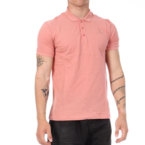 Le Coq Sportif Polo Rose Homme Rosette