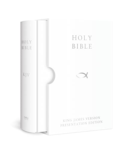 Buy HOLY BIBLE: King James Version (KJV) White Presentation Edition