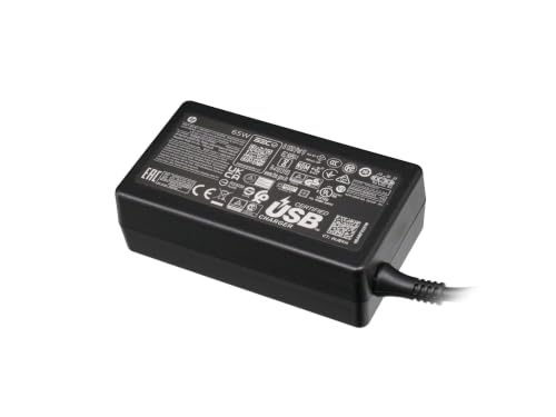 Chargeur USB-C HP L65505-003 idéal pour recharger votre EliteBook 745 G5 au bureau