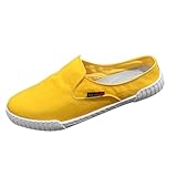 Low-Top-Sneaker Für Herren Segeltuch Atmungsaktiv Halbschuhe Leicht BarfußSchuhe Walking, Laufen,...