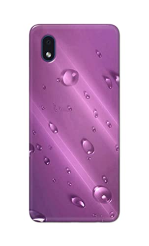 Image of PRINTFIDAA Water Bubbles in Lilac Background Printed Designer Hard Back Case Cover for Samsung Galaxy M01 Core /Samsung A01 Core, SM-M013F /DS, SM-A013F /DS -(WY) MVN1005