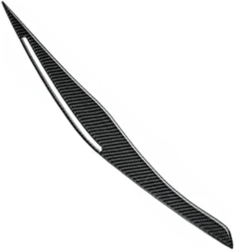 Sourcil de phare en fibre carbone véritable pour optiques BMW E90 E91 - 3