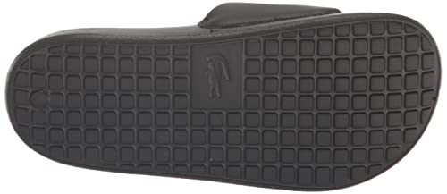 Image of Lacoste Women's Serve Slide, Black /White, 10