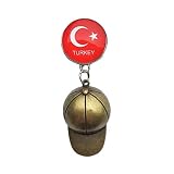 3D Türkei Reise Kappe Legierung Metall Kühlschrank Magnet Reise Tourist Souvenirs Kühlschrankmagnet Haus und Küche Dekoration Magnetischen Aufkleber Sammlung