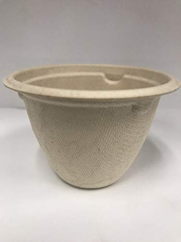 World Centric's 100% Biodegradable, 100% Compostable Bagasse/Wheat Fiber 4 oz Souffle Cups (Package of 500)