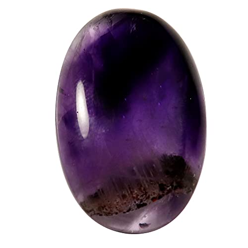 Cabochon ovale améthyste naturelle, cadeau parfait pour passionné de gemmes
