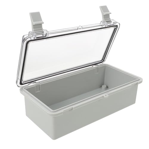 Caja de conexiones exterior IP67 impermeable, caja estanca de dos vías de plástico blanco