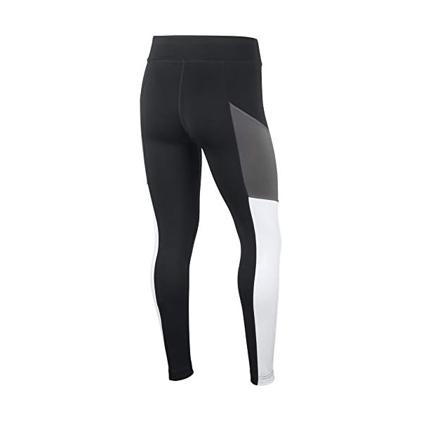 Nike-Girls-Trophy-Tight Nike Girl's Trophy Tight, Black/White/Dark Grey/White, Medium