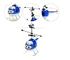 Generico Elicottero Telecomandato Infrarossi Con Luce a LED RC Doppio Giroscopio Mini per Bambini Radiocomandato Interno ed Esterno, Colori Assortiti #3