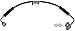 Dorman H622075 Front Driver Side Brake Hydraulic Hose for Select Jeep Models