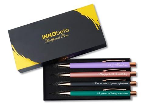Stylos à bille pour 45e anniversaire InnoBeta instruments d'écriture premium lot de 4
