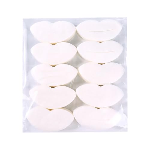 Beavorty 1000 pcs Breathable Lip Masks Disposable Lip Papers for Care Thin Plant Material Films for DIY Care at Home 3.14 X 1.57 in
