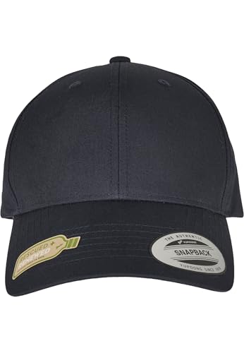 Flexfit Recycled Poly Twill Snapback, Navy, one Size