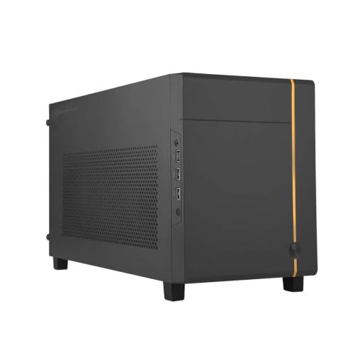 Casafoyer Technology SUGO 14, SG14, Black, Mini-ITX Cube Chassis, Supports 3 Slot Full Length GPUs/ATX PSU / 240mm AIO, 4 Removable Panels, SST-SG14B - Pack of 2 miniatura 2