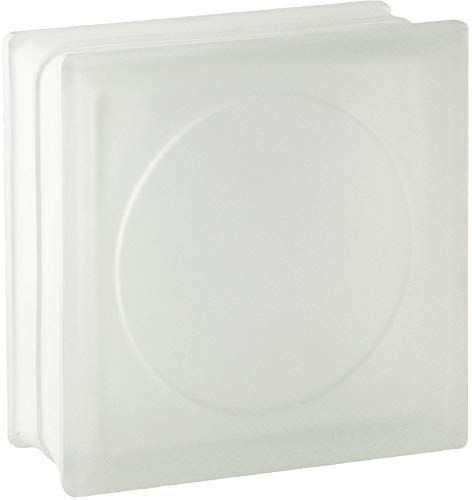 Glasstein Vollsicht Weiß Schallschutz 1-Seitig Satiniert 19 cm x 19 cm x 8 cm kaufen bei Glasstein Vollsicht Weiß Schallschutz 1-Seitig Satiniert 19 cm x 19 cm x 8 cm kaufen bei