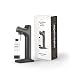 Produktbild waterworks Shape Carbobator Wassersprudler Set aus erneuerbarem Recycling Kunststoff inkl. 1L BPA-freier Plastikflasche, Volcano Gray