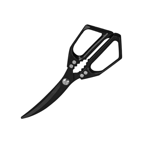 Weqizuerqi Tijeras De Cocina Para Alimentos,Tijeras De Acero Inoxidable Para Mariscos - Culinarias Resistentes Para Procesar Aves Cortar Verduras Preparar Pescado Mariscos Apartamento