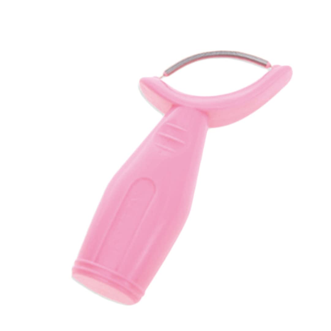 Rimozione dei peli facciali con filettatura a molla bacchetta per la depilazione manico ergonomico epilatore per peli facciali rimuove i peli dalla radice