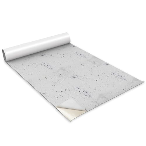 Sticker pour Meuble Wallfluent Texture Béton Brut Rénovation