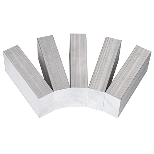 Image of 5 Pieces1 X2 Square Aluminum Flat BAR,Long 4 inch 6061 General Purpose Plate,T6511 Solid New Mill Stock