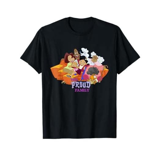 Disney Channel The Proud Family Characters T-Shirt