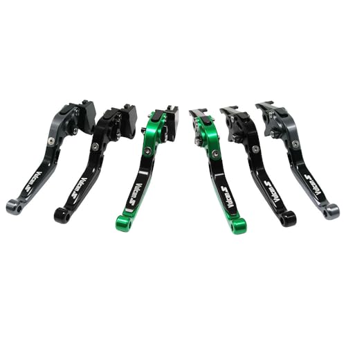 Gymark Brake Levers Motorcycle Clutch Levers Set Foldable Extendable Cnc Fit For Kawasaki Vulcan S 650 2015-2023 Adjustable thumb #5