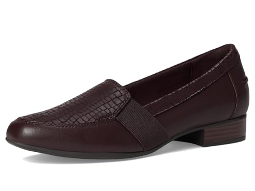 Clarks Women's Juliet Beat Loafer, Merlot Leather, 8 by Clarks - Used condition - Image 7