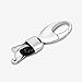 YIJINSHENG TPU Car Key Soft Plating Protection Shell Case Cover for Land Rover Jaguar Evoque,Velar,Sport,Discovery 5-Button Smart Key Remote Fob Shell Key Chains (Silver)