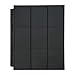 Vault X 9 Pocket Sideloading Pages for 3 Ring Binder, Double-Sided A4 Sideloaders, Storage for Collectible Card Games, Sports, TCG (Black, 50 Pack)