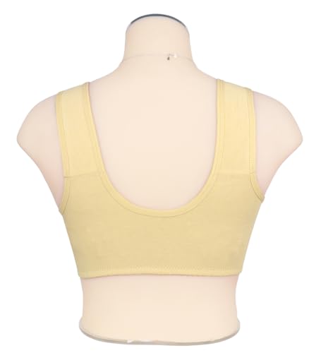 Image of Daisy Bras for Older Women No Underwire Front Closure Comfort Senior Wireless Snap Closing Bra