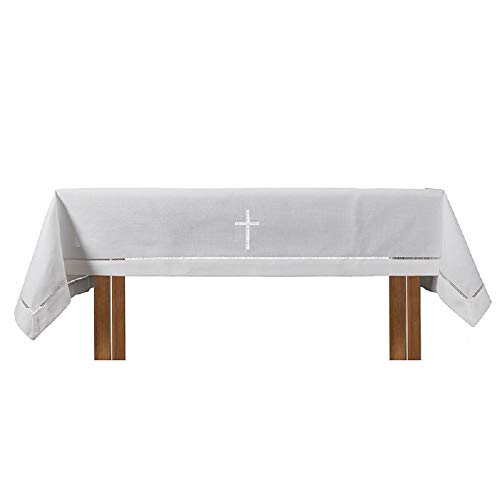 Christian Brands Eyelet Edge Altar Frontal with Cross