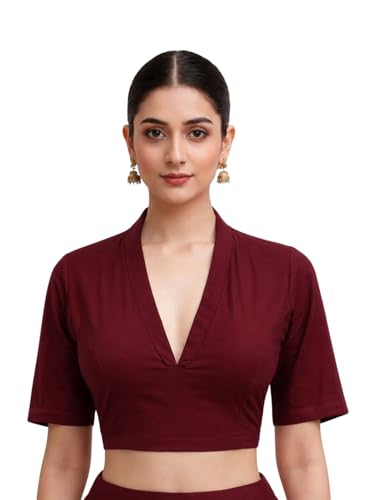 Image of Thevasa Women's Divine Collar Blouse