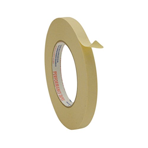 Image of Intertape PG21 /NAT0560 PG21 High Temperature Masking Tape: 1 /2 inch x 60 yd., Natural