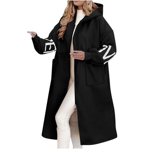 Manteau long classique coupe-vent au design épuré pour l'automne
