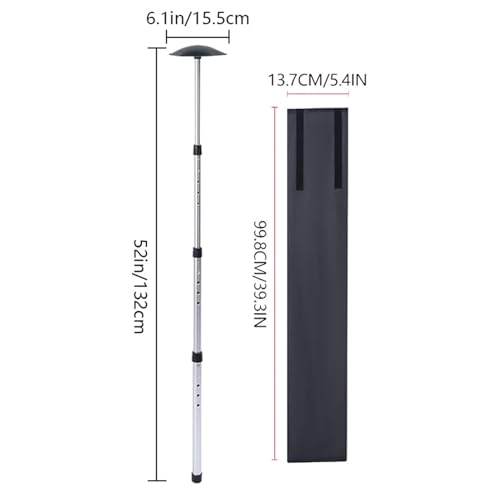 Protector de golf para viaje con eje de aluminio anti impactos 2